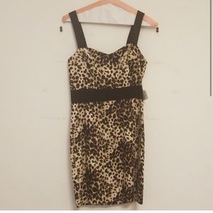 Leopard print dress